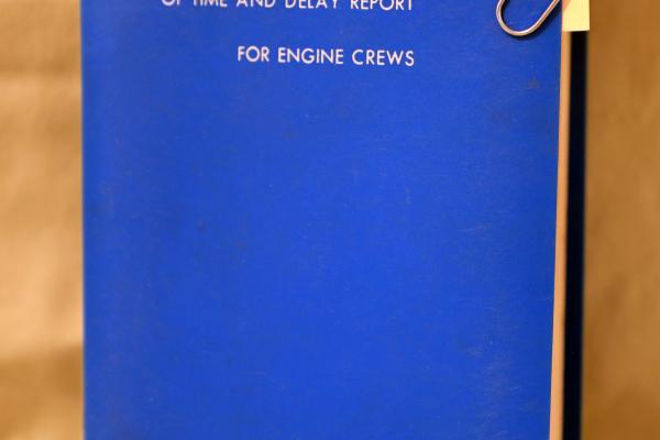 Instructions for Completing Time & Delay Reports for Engine Crews