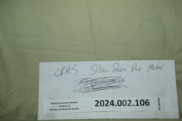 View of Ashtabula Harbor with motive power