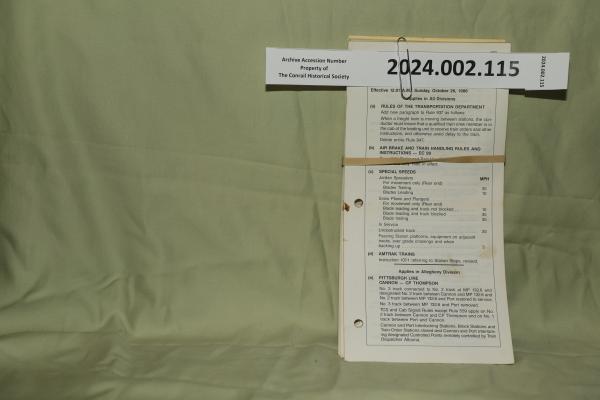 Central Region General Order No. 202