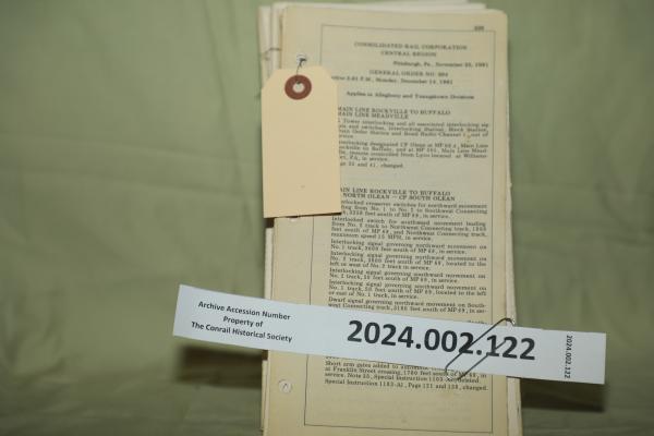 Central Region General Orders Nos. 204-248, 1981-12-01 to 1984-09-01