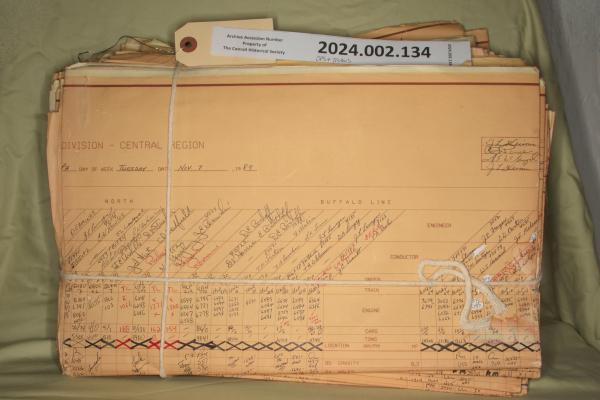 Form CT-7620, Central Region, Allegheny Division, November 1989