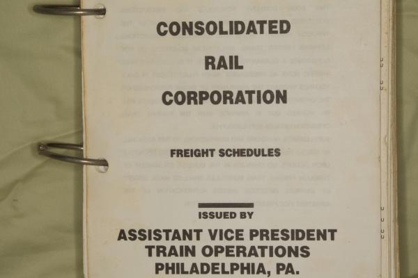 CR Freight Schedule Book, issued 1993-07-01