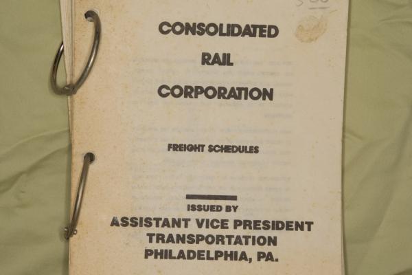 CR Freight Schedule Book, issued 1991-10-01