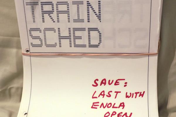 Train Schedule, April 1993