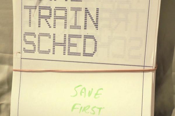 Train Schedule, November 1992