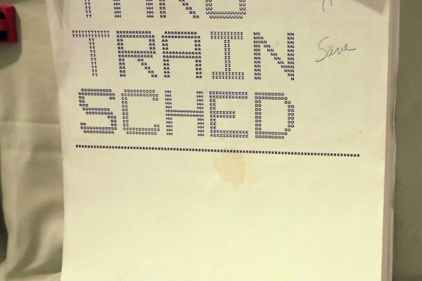 Train Schedule, April 1991