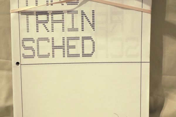 Train Schedule, August 1996