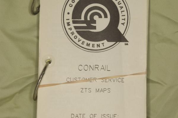 ZTS Maps, Pittsburgh Division, May 1992
