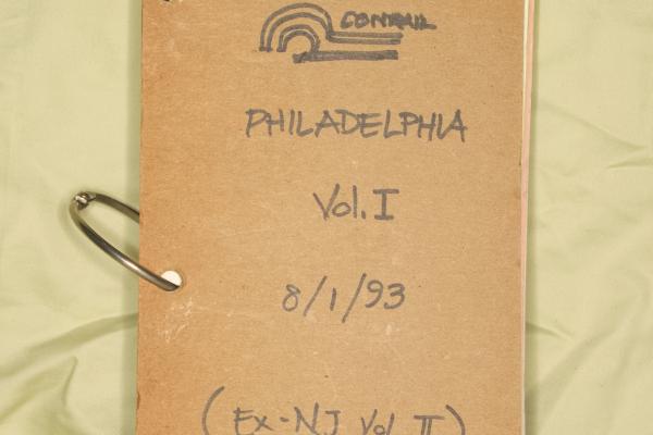 ZTS Maps, Philadelphia Division, Vol. 1, August 1993