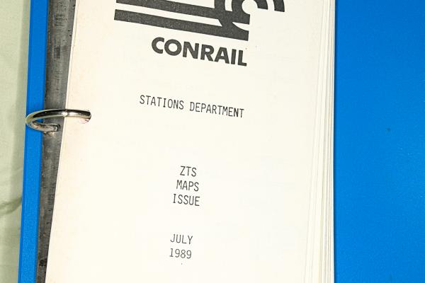 ZTS Maps, Harrisburg Division, Vol. 2, July 1989
