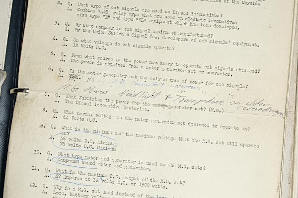 Penn Central, Training Manual about Locomotive Electronics, 1969