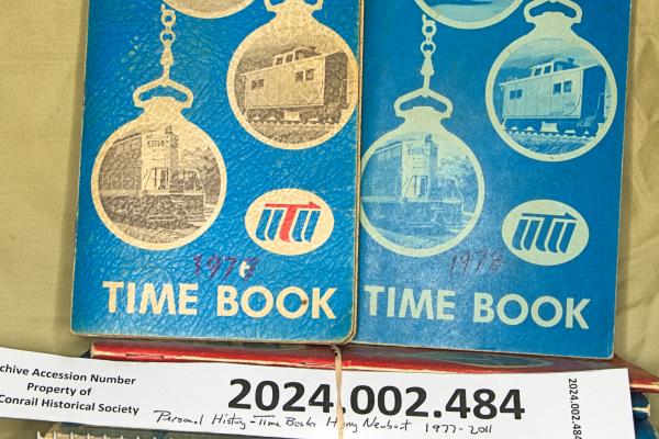 Timebooks for Conductor H.H. Neubert, 1977-2011