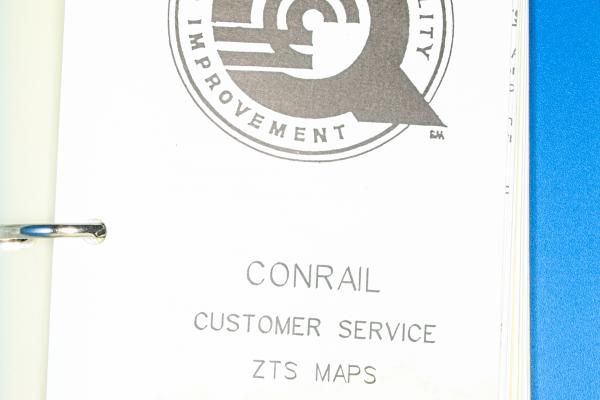 ZTS Maps, Indianapolis Division, Vol. 1, February 1996