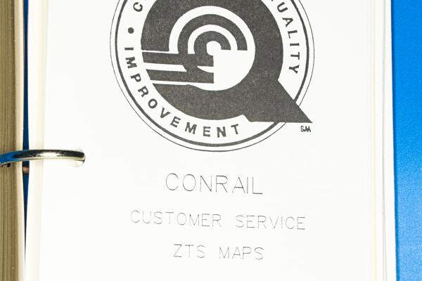 ZTS Maps, Pittsburgh Division, Vol. 2, August 1997