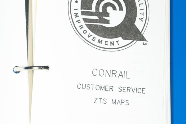 ZTS Maps, Albany Division, Vol. 3, July 1994