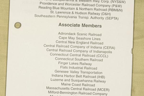 NORAC Operating Rules 6th edition eff. 1997-01-01