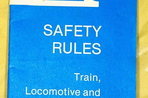 Safety Rules for Train, Locomotive and Other Transportation Employees, July 1978