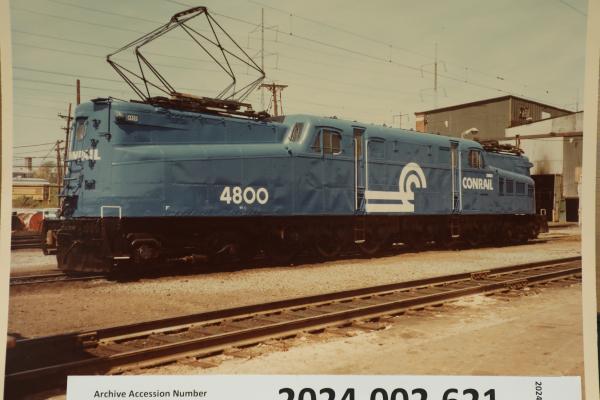Color photo locomotive CR GG1 #4800