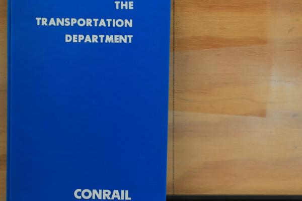 Rules of the Transportation Dept. book