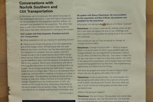 CR Inside Track April-May 1998