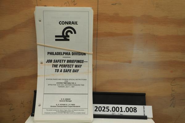 Phila. Div. 1997-07-01, Station Pages and Division Special Instructions for Sys.TTBL No. 5