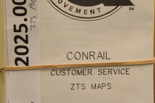 Philadelphia Division ZTS maps, Vol. 1, April 1995