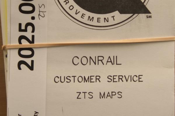 Pittsburgh Division ZTS maps, Vol. 1, December 1993, includes MGY Zone 70