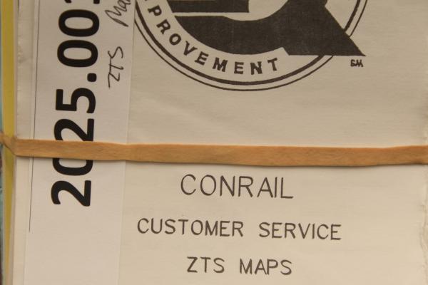 Philadelphia Division ZTS maps, Vol. 3, April 1994