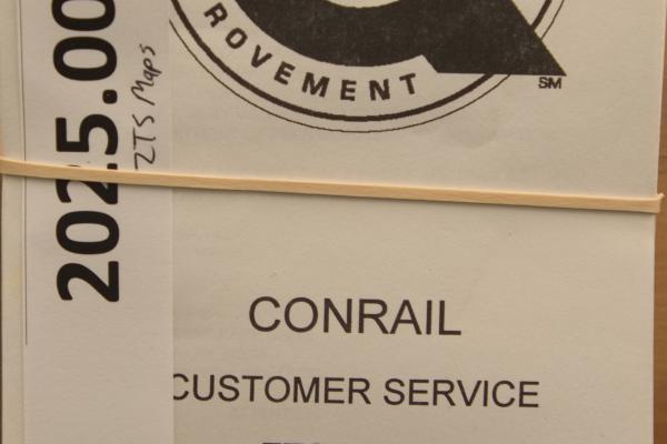 Philadelphia Division ZTS maps, Vol. 1, Feb. 1997