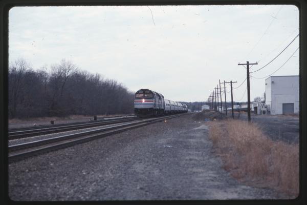 Amtrak train - Lake Shore Limited?