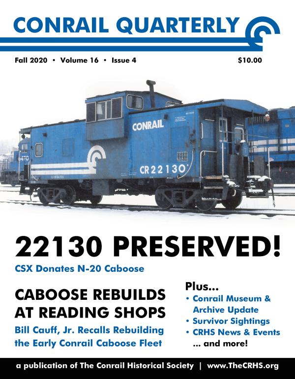 Conrail Quarterly: Vol 16, Issue 4, Winter 2020