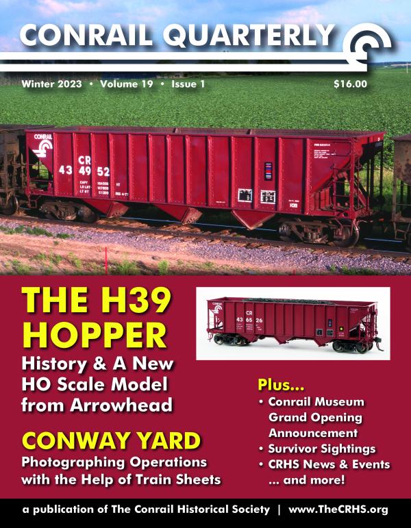 Conrail Quarterly: Vol 19, Issue 1, Winter 2023