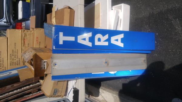 Tara Block Sign