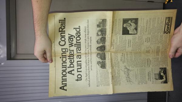 Wall Street Journal Full Page Ad, 4/5/76