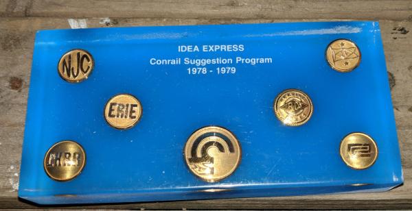 Idea Express Buttons in Acrylic