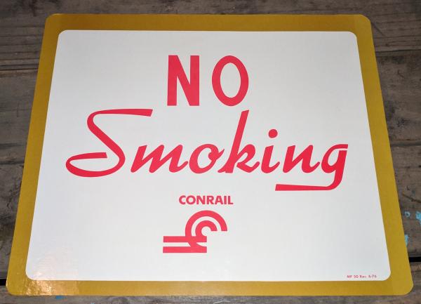 Smoking / No Smoking sign