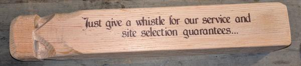 Wooden whistle