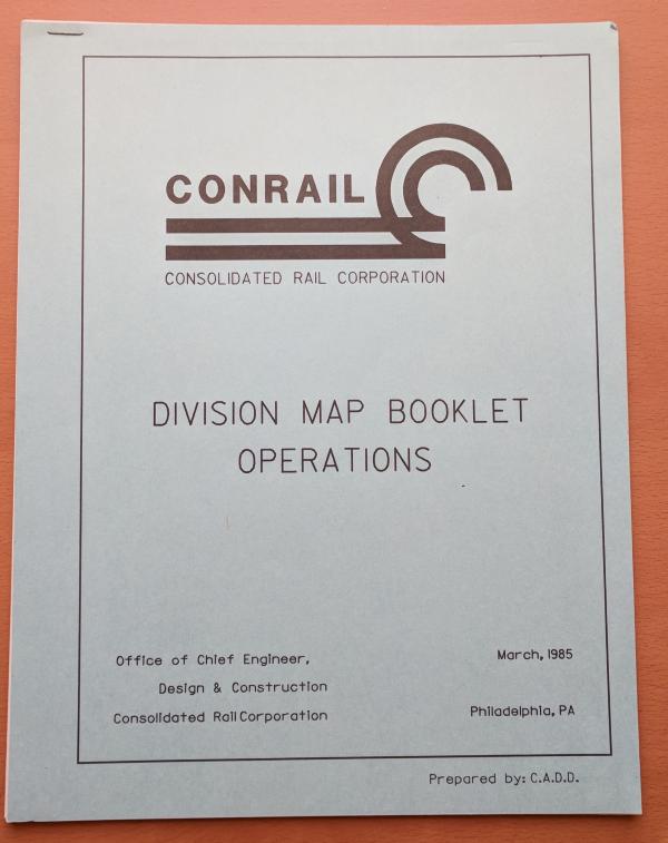 Divison Map Booklet March 1985