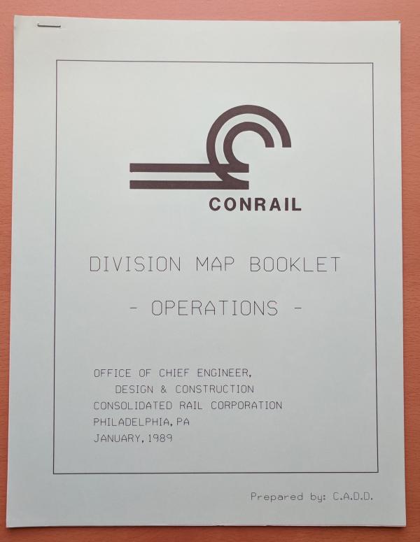 Division Map Booklet January 1989