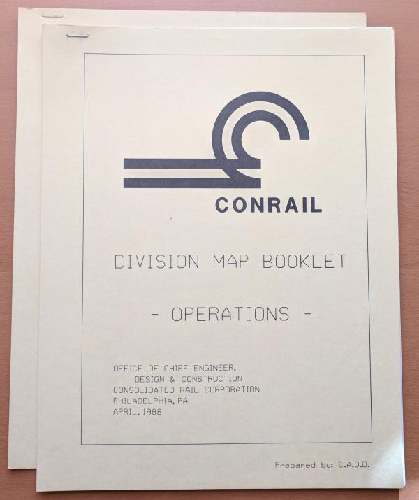 Division Map Booklet April 1988 (x2)