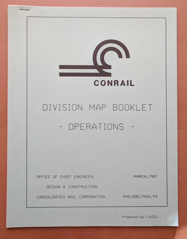 Division Map Booklet March 1987