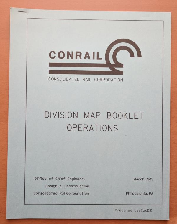 Divsion Map Booklet March 1985