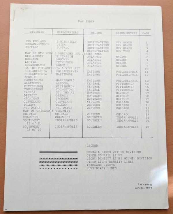 Division Maps January 1979