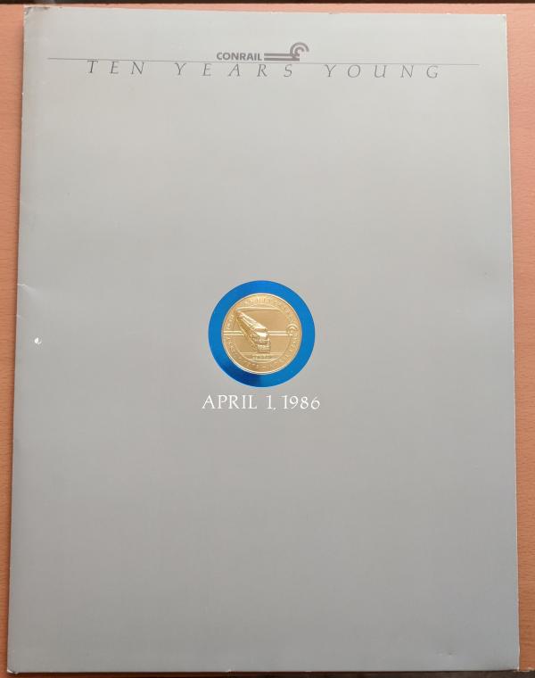 Ten Years Young (April 1 1986) Folder with promotional photos