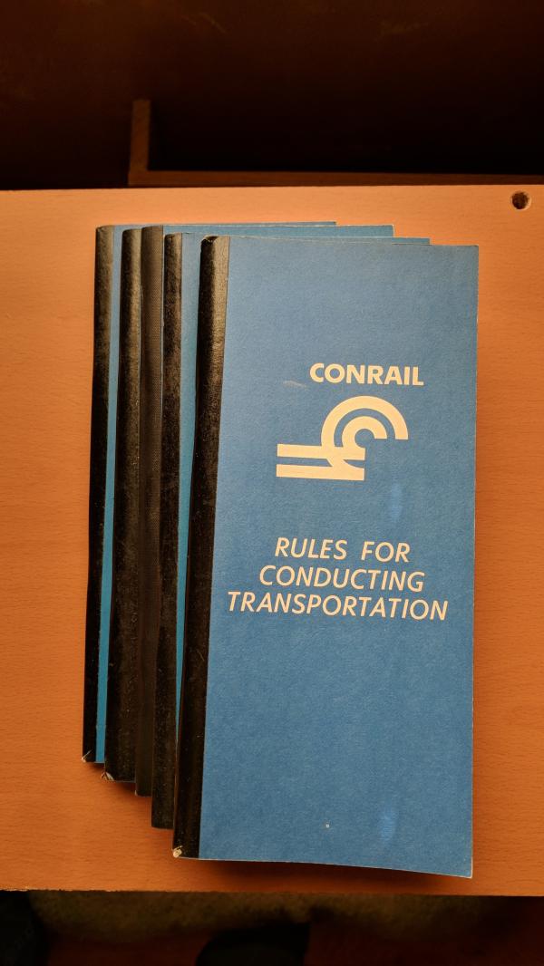 CT400 Revised 7-1-75 Rules for Conducting Transportation Effective April 28 1968 (x5)