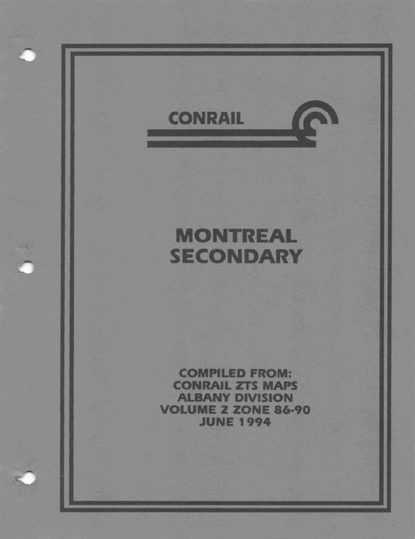 ZTS Maps, Montreal Secondary, June 1994