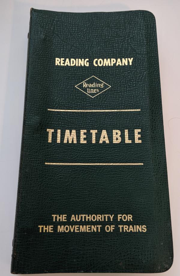 Conrail Reading Division Employee Timetable, 1974-07-29, No. ??