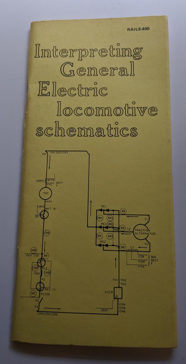 General Electric Interpreting General Electric Locomotive Schematics RAILS-400 manual