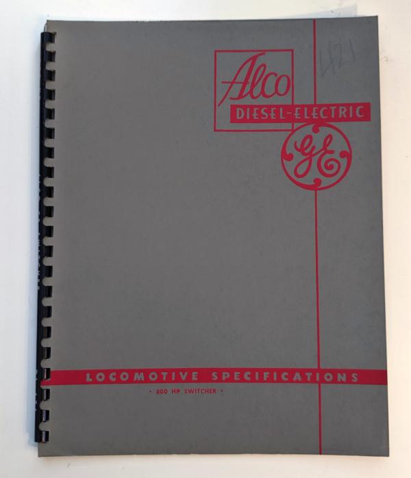 Locomotive Specifications Booklet: Alco S5 (DL-421)