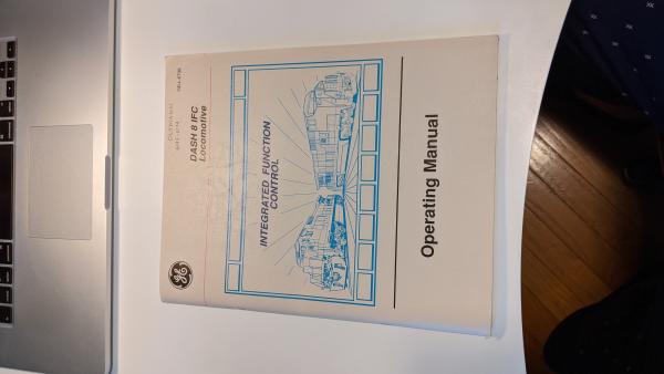 GE C40-8W Operators Manual: Dash 8 IFCs GEJ-6736